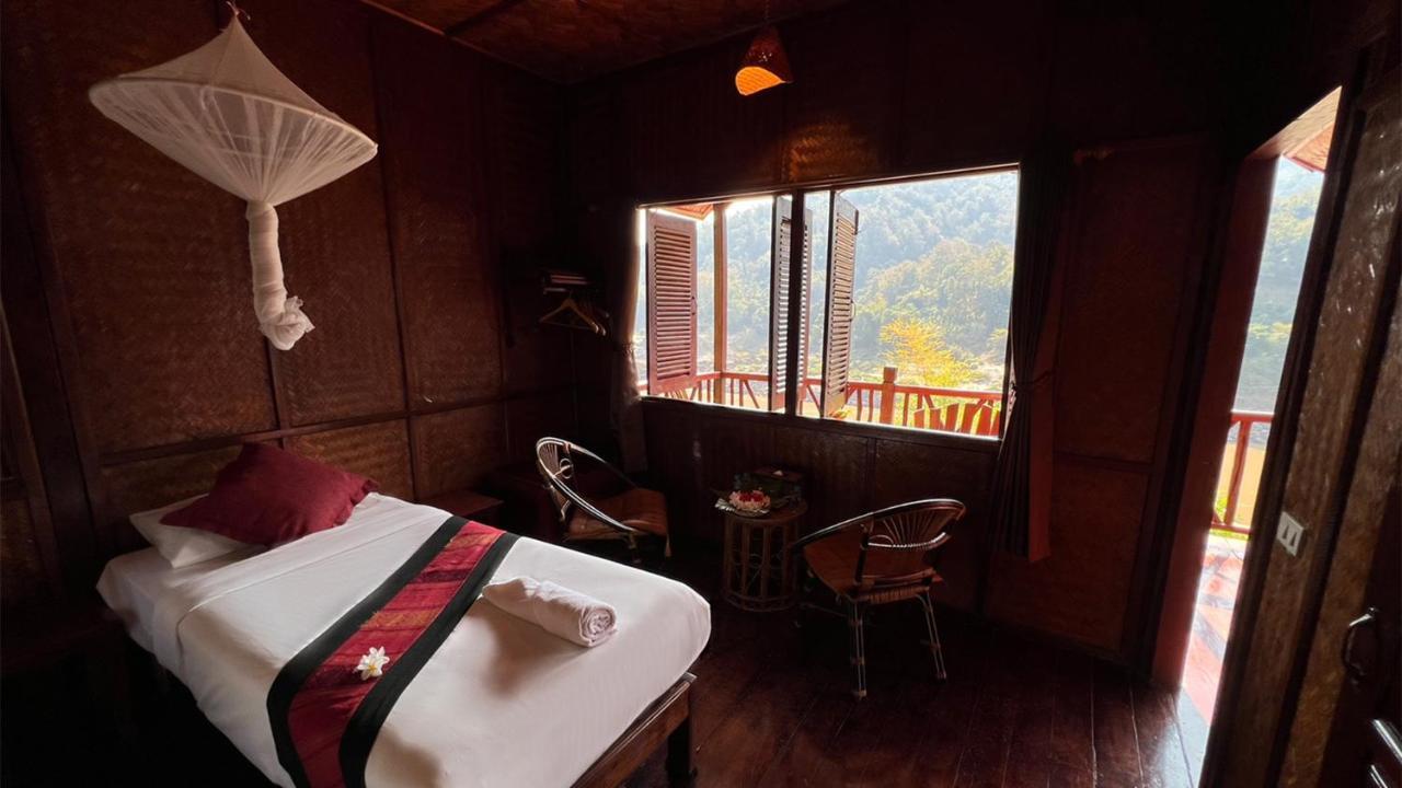 Mekong Riverside Lodge Muang Pakbèng المظهر الخارجي الصورة