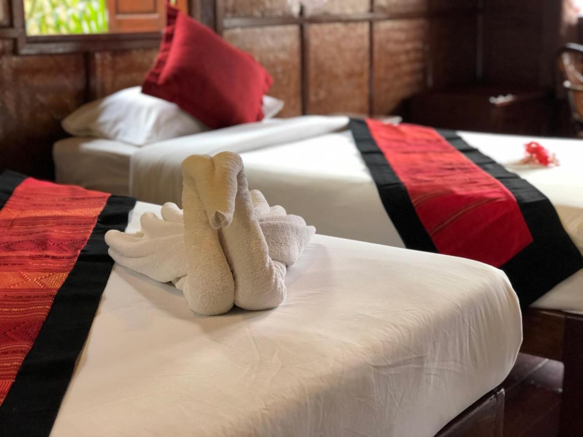 Mekong Riverside Lodge Muang Pakbèng المظهر الخارجي الصورة